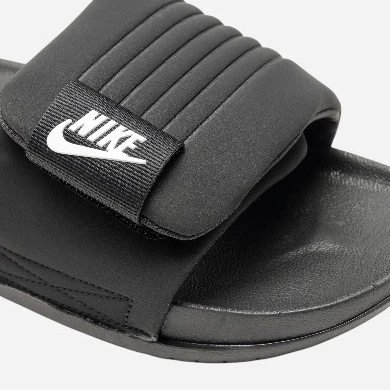 Чоловічі шльопанці для пляжу Nike Offcourt Adjust Slide DQ9624-001 46 (12US) Чорні (196153938076) - зображення 7