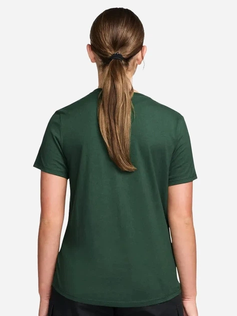 Футболка бавовняна жіноча Nike W Nsw Club Ss Tee DX7902-323 S Хакі (198488930022) - зображення 2