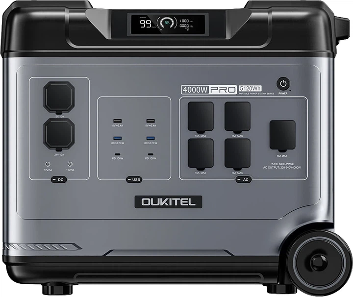 Зарядна станція Oukitel P5000E Pro 4000W 5120Wh - зображення 4