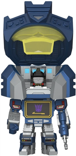 Zestaw figurek Funko Bitty POP! Bots: Transformers Soundwave with Rumble 12.2 cm 83643 (889698836432) - obraz 3