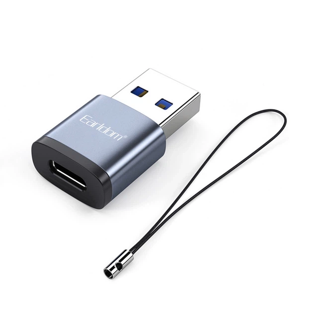 Adapter USB 3.0 A To USB C — Earldom ET-OT61 (771885) - Фото 1 Adapter USB 3.0 A To USB C — Earldom ET-OT61 (771885) - изображение 1