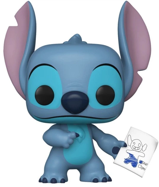 Фігурка Funko Pop! Disney Lilo & Stitch 1744 Stitch with Mood Chart 90345 (889698903455) - зображення 2