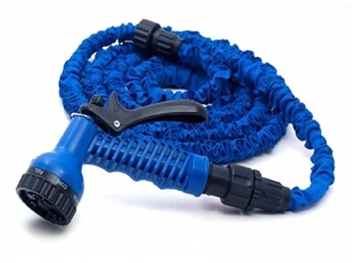 Шланг Magic Hose 15 метрів для поливу саду 400 г з розпилювачем Синій - зображення 2