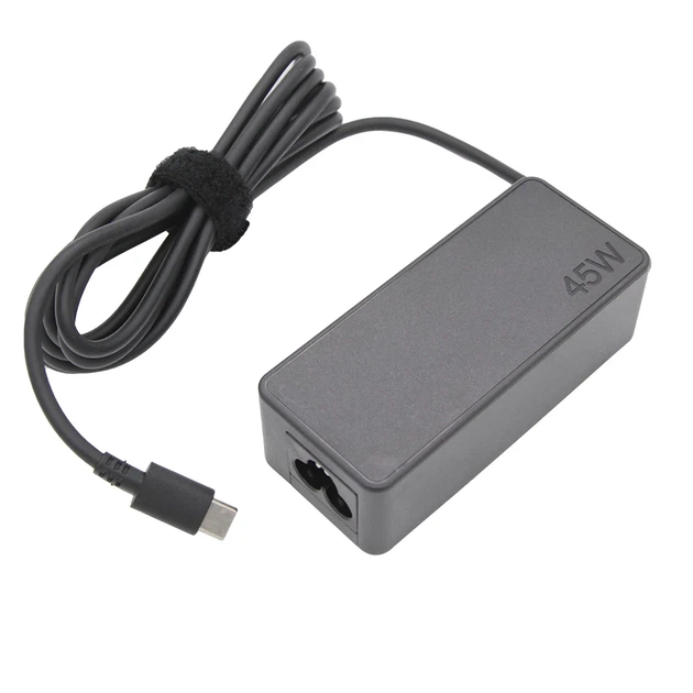 Мережевий блок живлення для ноутбука Lenovo 20V 2.25A 45W USB Type-C без кабеля 220V - зображення 4