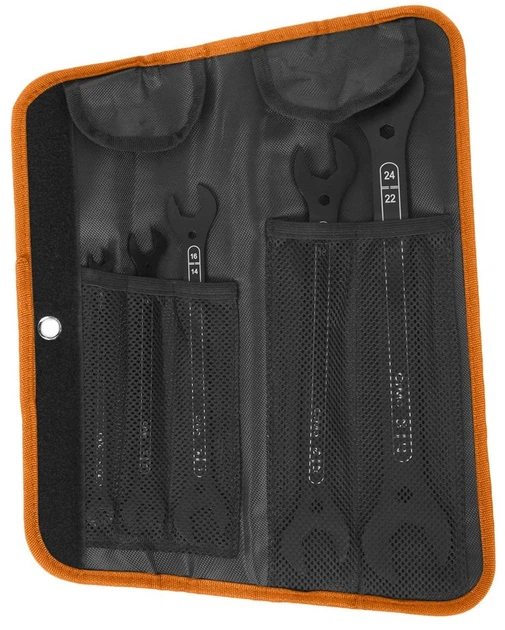 Zestaw kluczy płaskich NEO Tools dwustronne supercienkie 4 w 1, 6 - 27 mm (20 rozmiarów) 5 szt. (5906692022267) - obraz 3