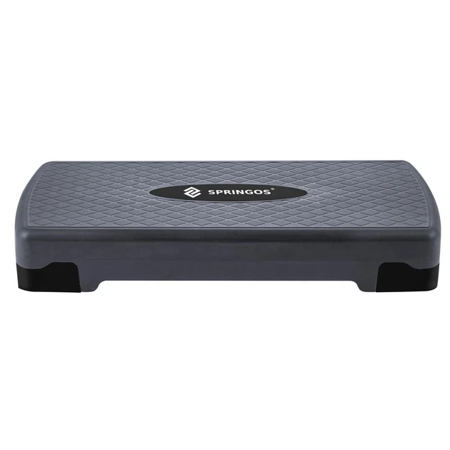 Степ для аеробіки Springos Чорно-сірий (5907719409337) - зображення 7