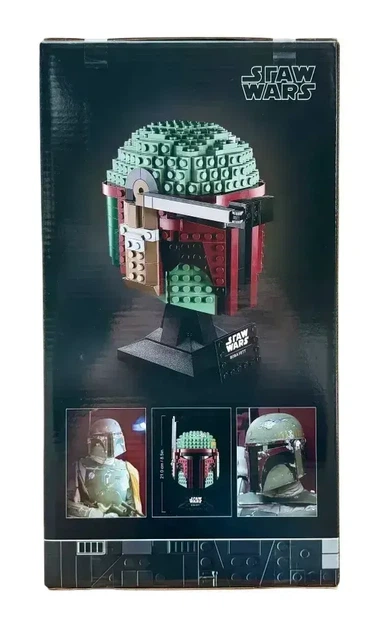 Конструктор 99051 Star Wars Шлем Бобы Фетта, 656 деталей Звёздные войны - Фото 2 Конструктор 99051 Star Wars Шлем Бобы Фетта, 656 деталей Звёздные войны - изображение 2
