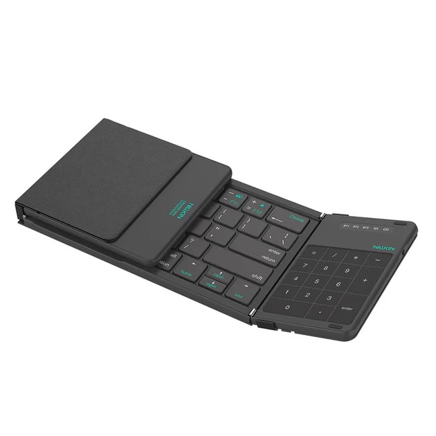 Беспроводная клавиатура Nillkin Keyboard Laptop Bluetooth универсальная клавиатура для планшета ноутбука телефона и компьютера компактная портативная для Android iOS Windows тонкая и легкая стабильное соединение - Фото 2 Беспроводная клавиатура Nillkin Keyboard Laptop Bluetooth универсальная клавиатура для планшета ноутбука телефона и компьютера компактная портативная для Android iOS Windows тонкая и легкая стабильное соединение - изображение 2