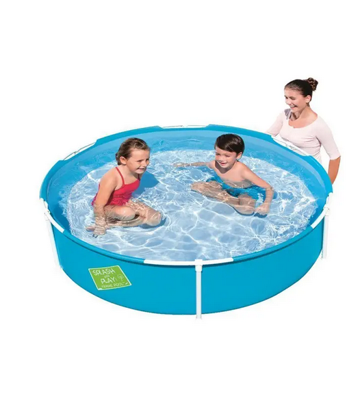 Каркасний басейн Bestway круглий 152×38 см 689 л з тентом і підстилкою - зображення 4