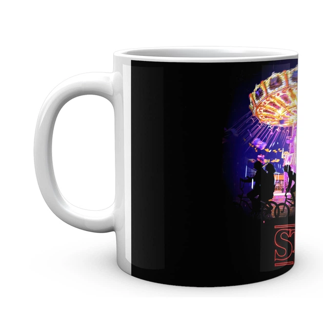 Керамічна чашка Stranger Things для чаю та кави 330 мл, біла (33995B4E6247) - зображення 2