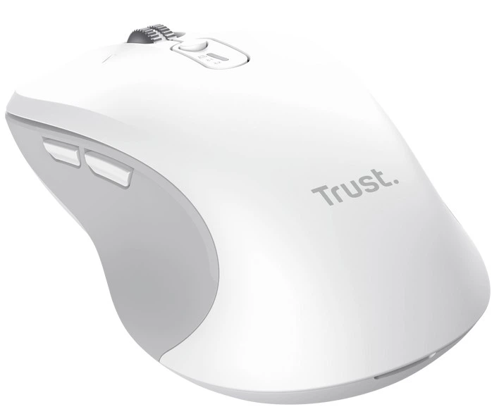 Миша Trust Ferro Hyperscroll multi-device Wireless White (8713439256741) - зображення 5