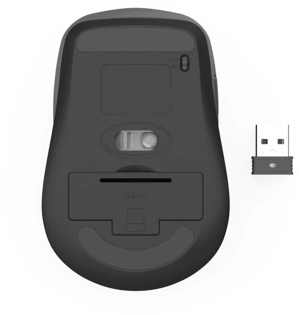 Mysz Hama multi device WM-450 Wireless Black (4047443537355) - obraz 4