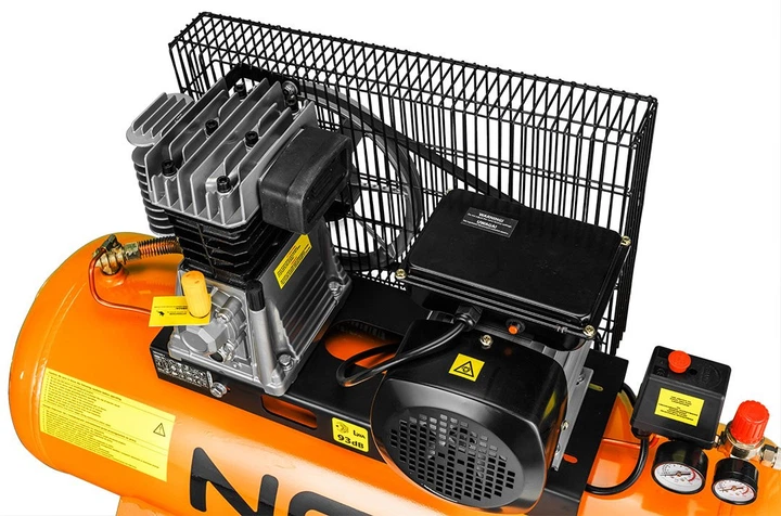 Масляний компресор NEO Tools 100 л 230 В 12K030-1 (5907558479645) - зображення 3