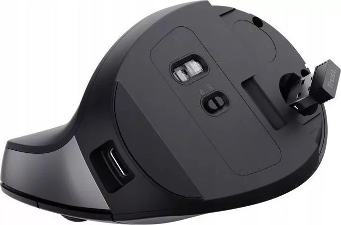 Mysz Trust YVI TM-270 Ergonomic Wireless Black Mouse (8713439253719) - obraz 7