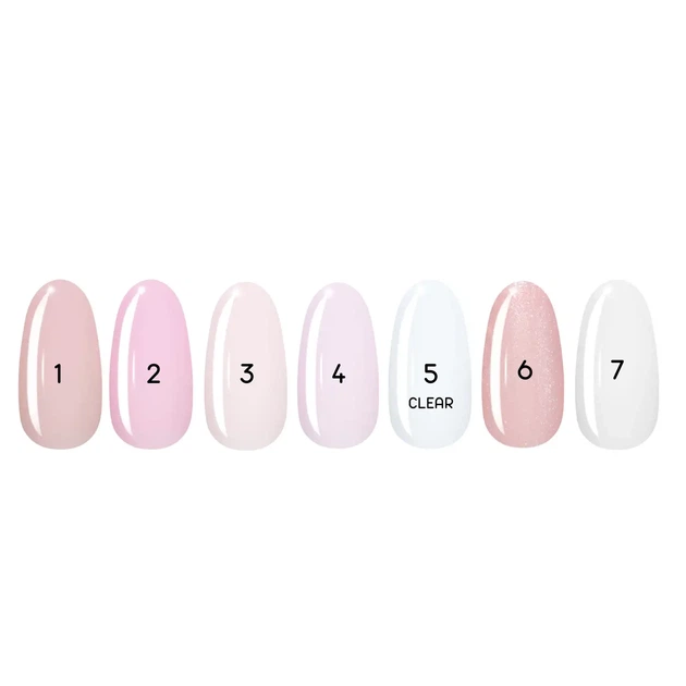 Акригель для наращивания ногтей YouPOSH Acryl Gel 15 мл № 7 - изображение 4