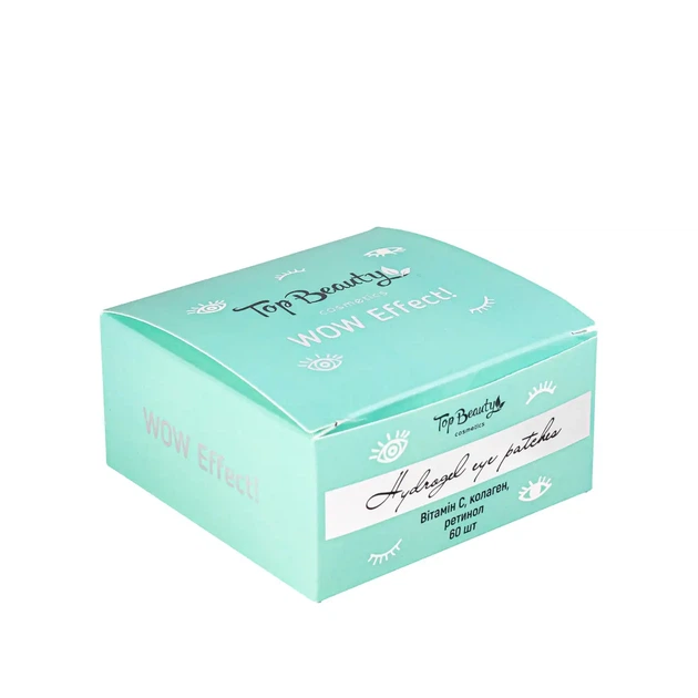 Витаминизированные патчи для кожи вокруг глаз Top Beauty Wow Effect 60 шт - изображение 2