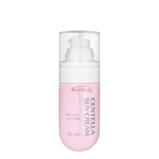 Солнцезащитный крем для лица Top Beauty SPF50 PA++++с центеллой 50 мл - изображение 2