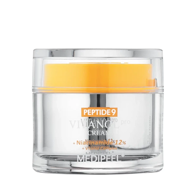 Крем для лица омолаживающий с пептидами Medi-Peel Peptide 9 Vitanol Cream Pro, 50 г - Фото 2 Крем для лица омолаживающий с пептидами Medi-Peel Peptide 9 Vitanol Cream Pro, 50 г - изображение 2