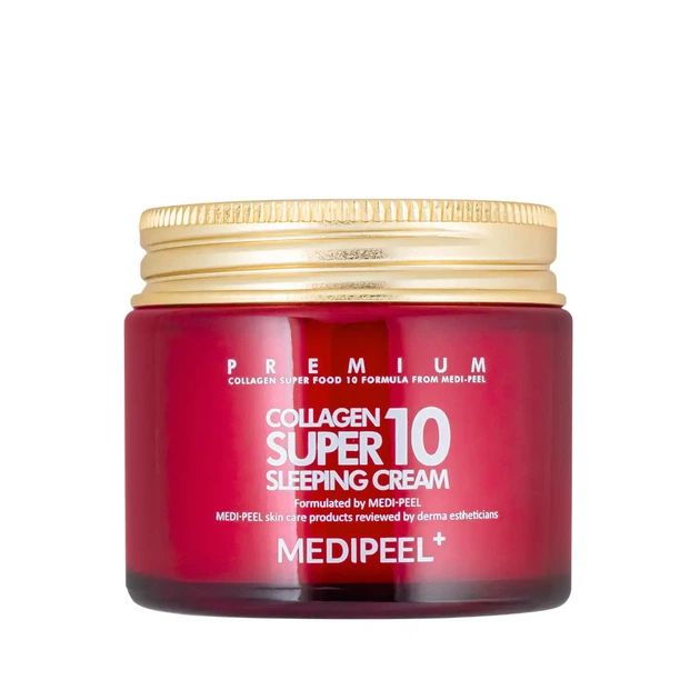 Крем для обличчя омолоджувальний нічний Medi-Peel Collagen Super10 Sleeping Cream 70 мл - Фото 2 Крем для обличчя омолоджувальний нічний Medi-Peel Collagen Super10 Sleeping Cream 70 мл - зображення 2
