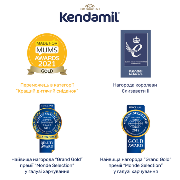 Молочна вершкова вівсяна каша Kendamil, з 6 міс., 150 г - зображення 2