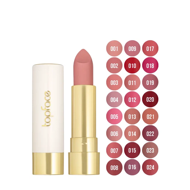 Помада для губ матова topface PRO HD Soft Matte Lipstick PT158, № 024 - Фото 5 Помада для губ матова topface PRO HD Soft Matte Lipstick PT158, № 024 - зображення 5