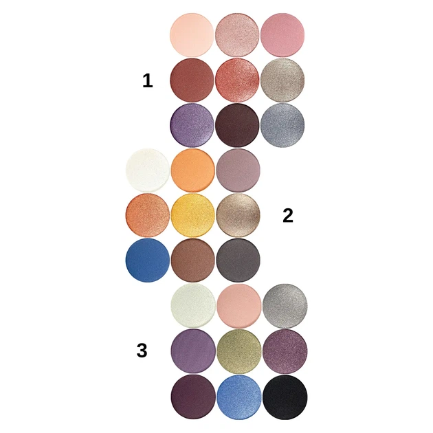 Набір палітр тіней для повік DoDo Girl Eyeshadow 9 відтінків, 3 шт в асортименті (D3202) - Фото 8 Набір палітр тіней для повік DoDo Girl Eyeshadow 9 відтінків, 3 шт в асортименті (D3202) - зображення 8