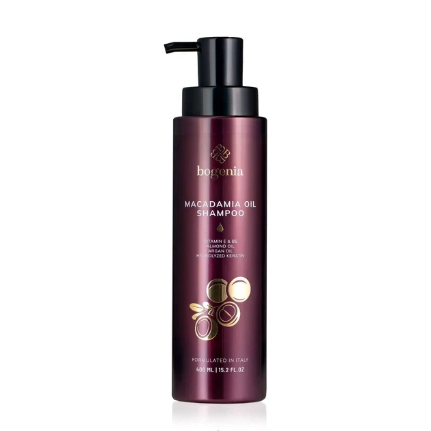 Шампунь для волос Bogenia Macadamia Oil с маслом макадамии, 450 мл (BG435(001)) - Фото 1 Шампунь для волос Bogenia Macadamia Oil с маслом макадамии, 450 мл (BG435(001)) - изображение 1