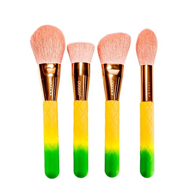 Набор кистей для макияжа Docolor Pineapple (16шт) DO-P1610 - Фото 3 Набор кистей для макияжа Docolor Pineapple (16шт) DO-P1610 - изображение 3