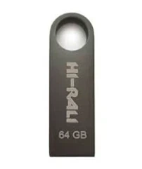 USB флешка 64Гб черный металл для хранения и переноса данных Hi-Rali Shuttle - Фото 3 USB флешка 64Гб черный металл для хранения и переноса данных Hi-Rali Shuttle - изображение 3