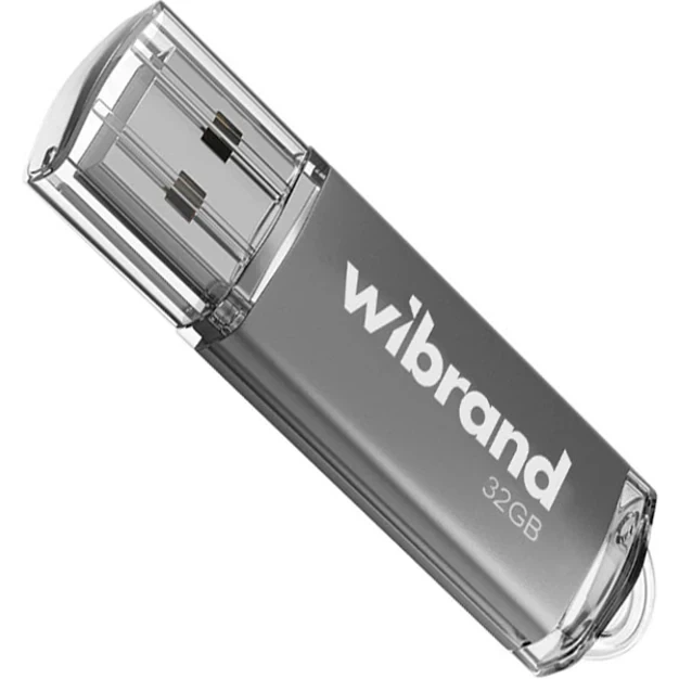 USB флешка Wibrand 32 ГБ USB 2.0 черный металл пластик для хранения данных - Фото 5 USB флешка Wibrand 32 ГБ USB 2.0 черный металл пластик для хранения данных - изображение 5