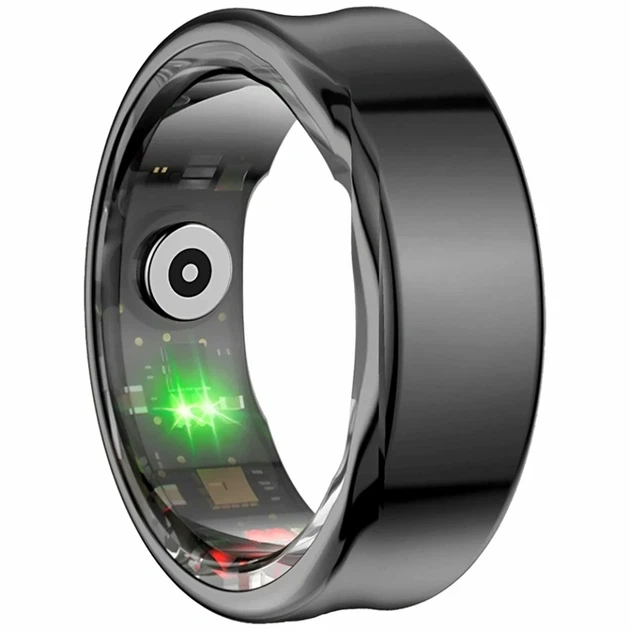 Смарт-кольцо XO Smart Ring RS01 размер 10 черный титановые сплавы измерение пульса уровня кислорода шагомер - Фото 1 Смарт-кольцо XO Smart Ring RS01 размер 10 черный титановые сплавы измерение пульса уровня кислорода шагомер - изображение 1