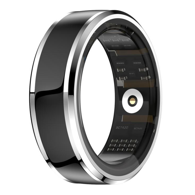 Смарт-кольцо XO Smart Ring RS01 размер 10 черный титановые сплавы измерение пульса уровня кислорода шагомер - Фото 4 Смарт-кольцо XO Smart Ring RS01 размер 10 черный титановые сплавы измерение пульса уровня кислорода шагомер - изображение 4
