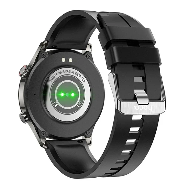 Смарт годинник Hoco Y7 Pro 1.39 дюйма TFT дисплей Bluetooth 5.0 захист IP67 сірий - зображення 4