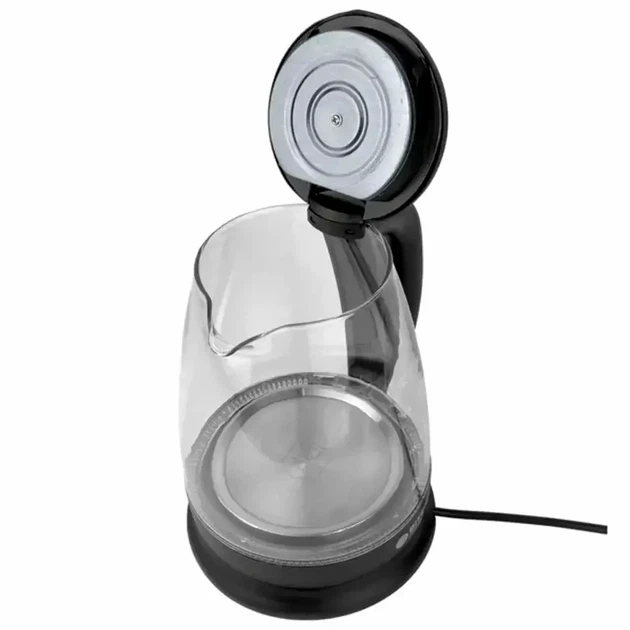 Електрочайник 1,8л 2400Вт скляний BITEK BT-3110 чорний з LED підсвічуванням та автовідключенням - зображення 4