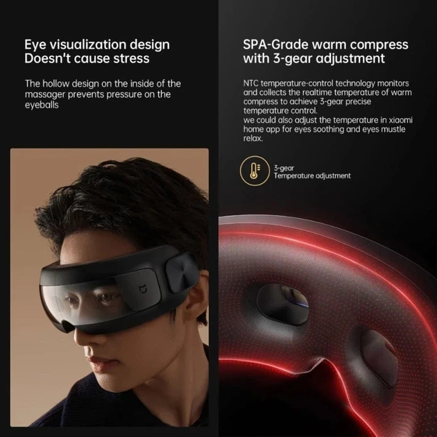 Масажер для очей Mijia Smart Eye Massager - зображення 4
