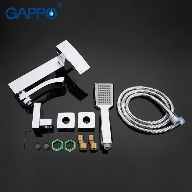 Змішувач для ванни G3207, хром GAPPO G3207 - Фото 8 Змішувач для ванни G3207, хром GAPPO G3207 - изображение 8