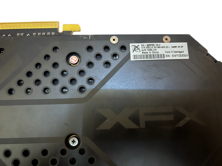 Видеокарта RX 580 8GB XFX (RX-580P8D VA.2) Б/У - Фото 7 Видеокарта RX 580 8GB XFX (RX-580P8D VA.2) Б/У - изображение 7