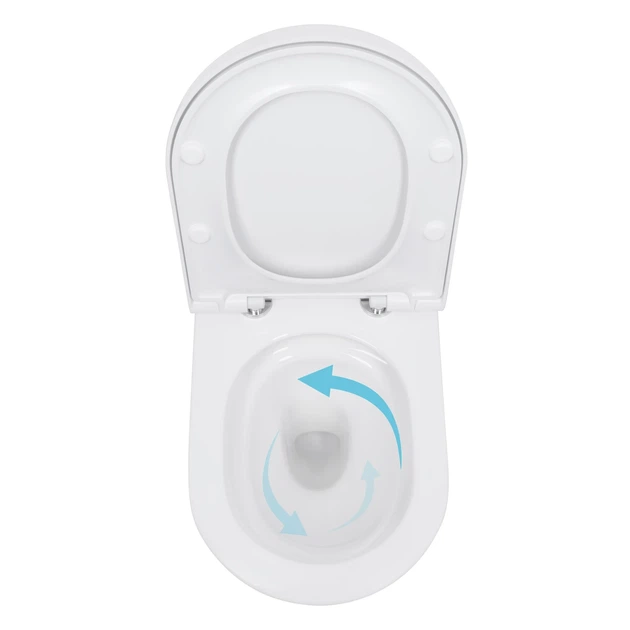 Унитаз подвесной Qtap Scorpio ML Ultra Quiet 490×365×325 мм, с сиденьем Soft-close MagLock, White QTSCOML26W49622 - изображение 6