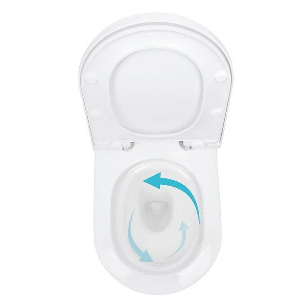 Унитаз подвесной Qtap Robin ML Ultra Quiet 520×365×365 мм, с сиденьем Soft-close MagLock, White QTROBML26W49623 - Фото 6 Унитаз подвесной Qtap Robin ML Ultra Quiet 520×365×365 мм, с сиденьем Soft-close MagLock, White QTROBML26W49623 - изображение 6