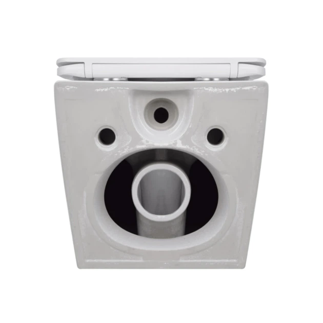 Унитаз подвесной Jay Rimless 485×360×320 мм, White, с сиденьем Slim Duroplast/ Soft-close/ Quick Relase QT07335177RW Qtap - Фото 5 Унитаз подвесной Jay Rimless 485×360×320 мм, White, с сиденьем Slim Duroplast/ Soft-close/ Quick Relase QT07335177RW Qtap - изображение 5