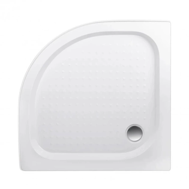 Lidz Набор: Душевая кабина Latwa SC90x90.SAT.LOW.DGR, полукруглая, стекло тонированное 4 мм + Душевой поддон Kapielka ST90x90x14 - зображення 8