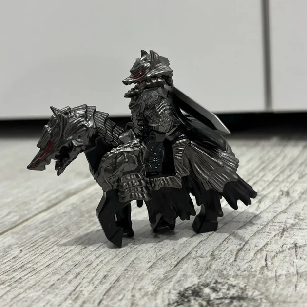 Коллекционная фигурка Гатс в доспехах Берсерка на коне — Мини-фигурка Berserk - Фото 3 Коллекционная фигурка Гатс в доспехах Берсерка на коне — Мини-фигурка Berserk - изображение 3