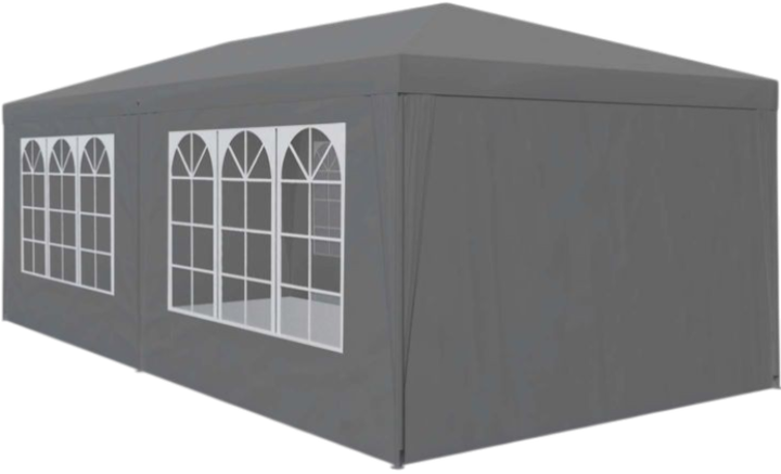 Cадовий павільйон-намет ModernHome by Multistore MultiGarden PAW 3X6 GRAY - зображення 2