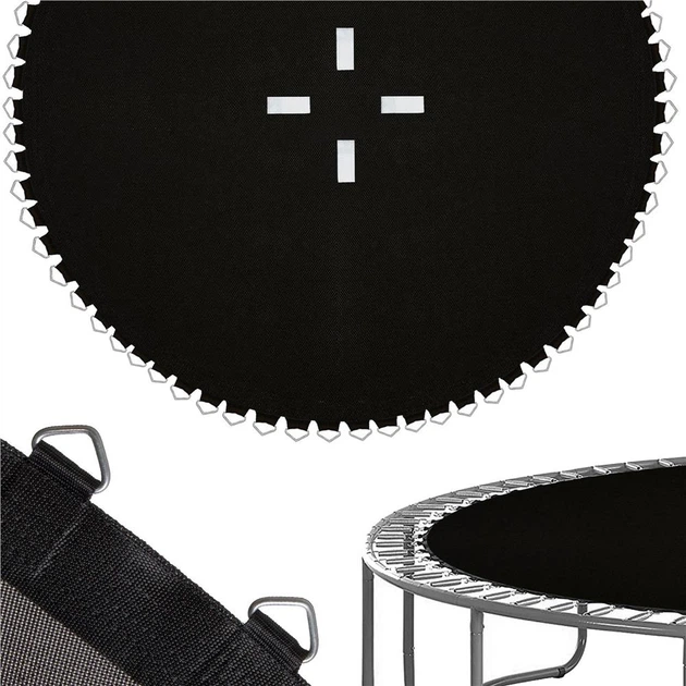 Mata do trampoliny Springos 366 cm na 72 sprężyny (5903021932211) - obraz 6