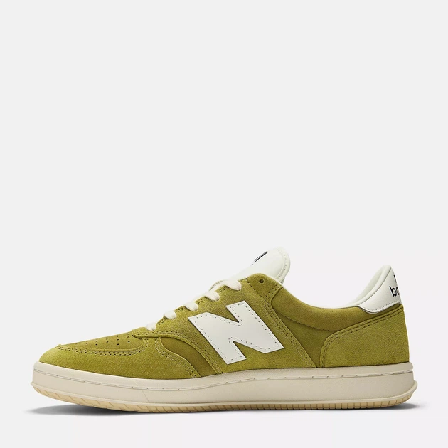 Sneakersy męskie skórzane do kostki New Balance T500 M50037A 40.5 (7.5US) Zielone (198689462308) - obraz 3