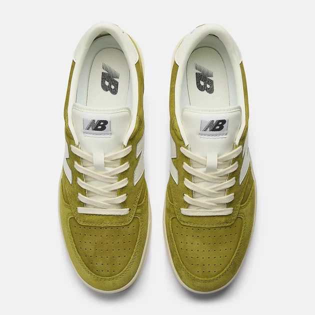 Sneakersy męskie skórzane do kostki New Balance T500 M50037A 40.5 (7.5US) Zielone (198689462308) - obraz 5