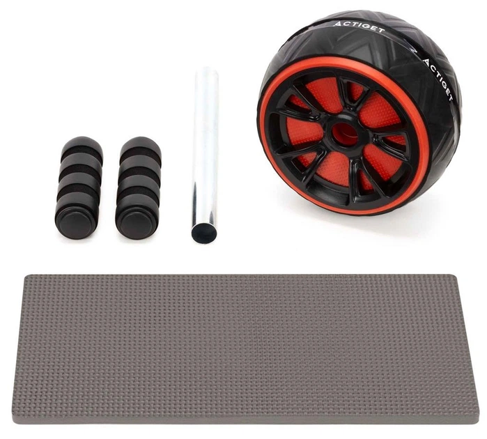 Колесо для вправ Actiget ACT0111 з килимком (5908455309332) - зображення 2