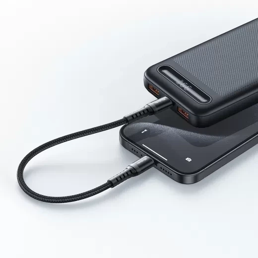 Кабель Mcdodo CA-5640 USB-C to USB-C 60W Data Cable 0.2м Black - зображення 4