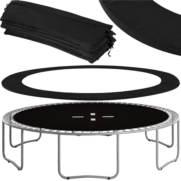 Osłona na sprężyny do trampoliny Springos 12FT 366 cm Czarna (5903021932136) - obraz 3