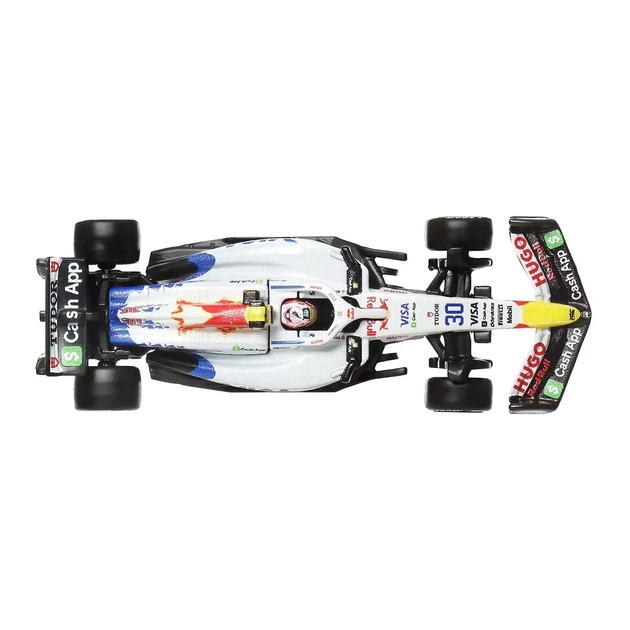 Автомодель Hot Wheels Formula-1 Коллекционный болид VCARB Liam Lawson №30 (JKD79) - изображение 6
